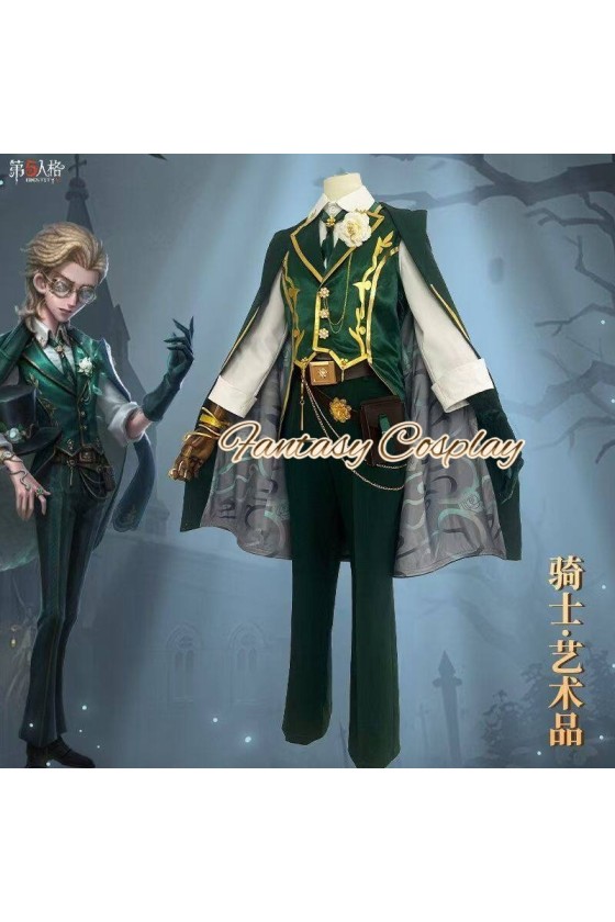 Identity V Knight Richard Sterling Art Dealer Roy Ramit Cosplay Costume